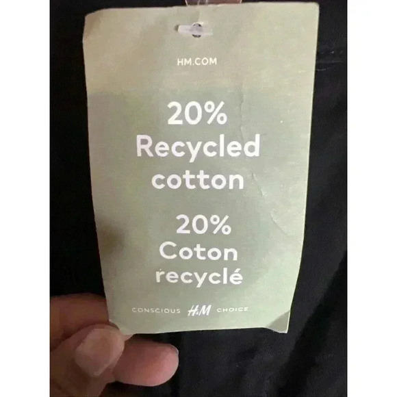 H&M Skinny RegularWaist‎ Full length stretch black size:US 10 - Picture 4 of 13